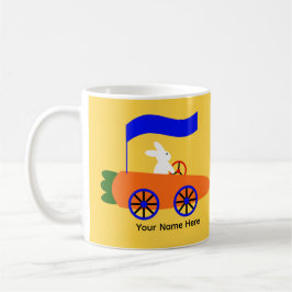 Taza De Café Coche de garrapata para conejito #1 Mug