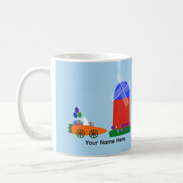 Taza De Café Coche de garrapata para conejito #4 Mug (Izquierda)
