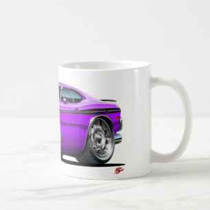 Taza De Café Coche de la púrpura del demonio de Dodge