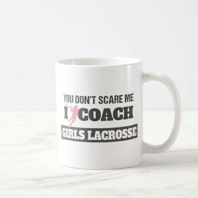 Taza De Café Coche de LaCrosse usted no me asusta coche (Derecha)