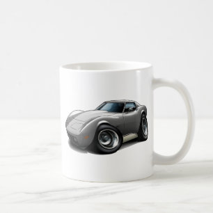 Taza De Café Coche de plata 1973-76 del Corvette