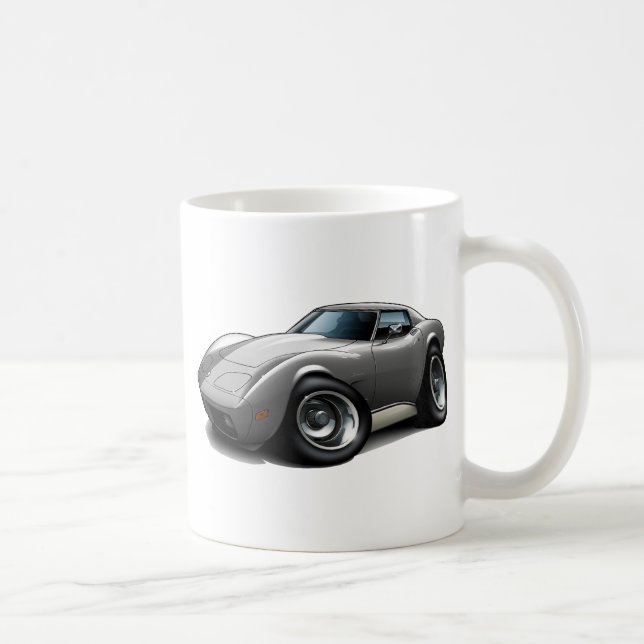 Taza De Café Coche de plata 1973-76 del Corvette (Derecha)