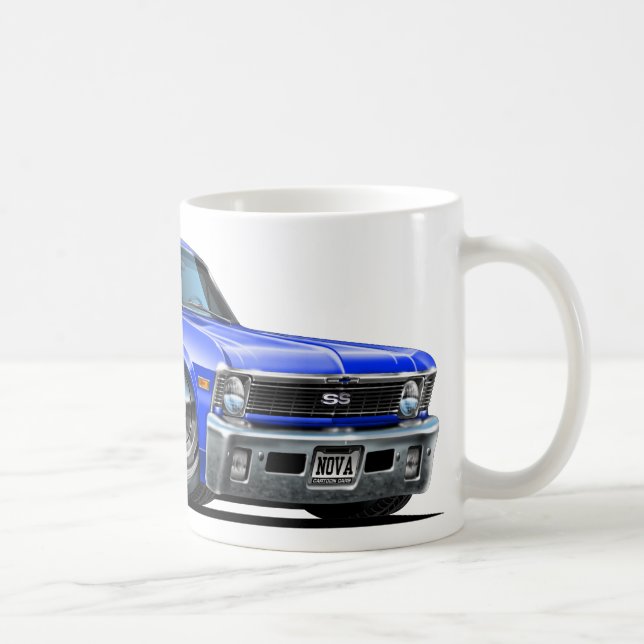 Taza De Café Coche del azul de Chevy Nova (Derecha)