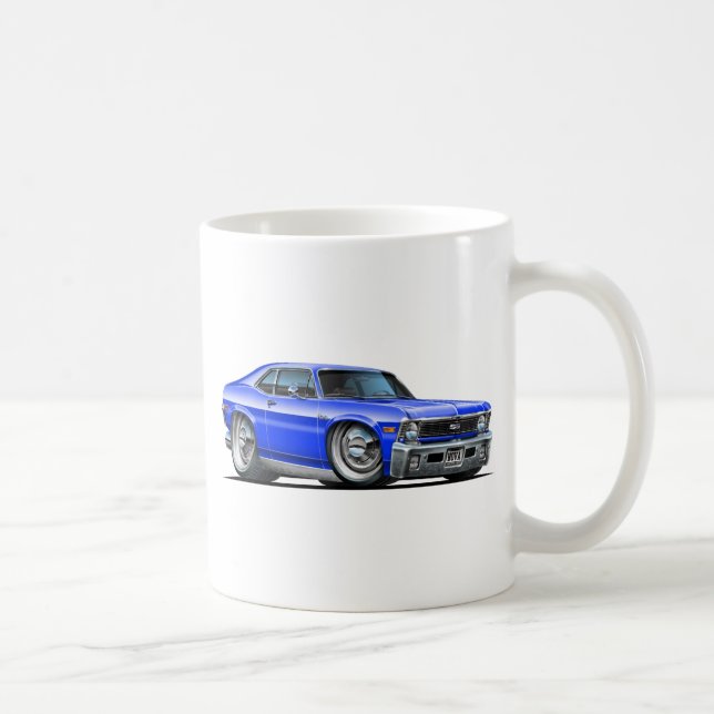 Taza De Café Coche del azul de Chevy Nova (Derecha)
