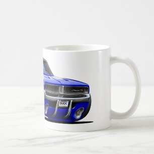 Taza De Café Coche del azul del cargador de Dodge