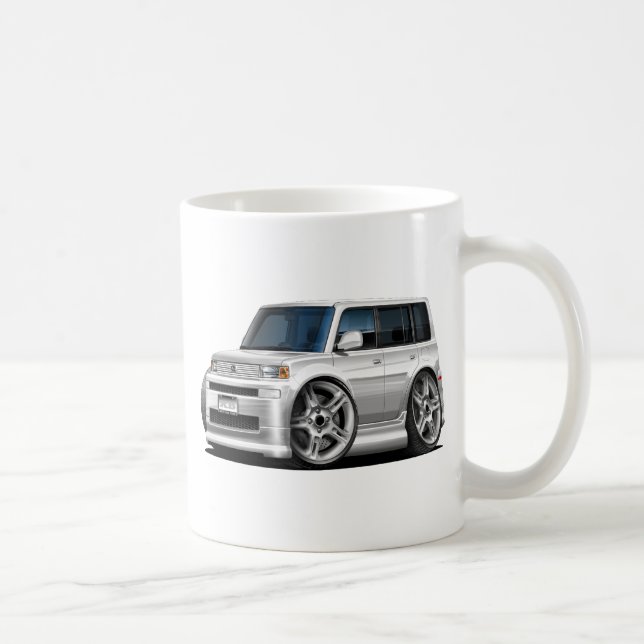Taza De Café Coche del blanco del Scion XB (Derecha)