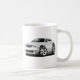 Taza De Café Coche del blanco del tiroteo