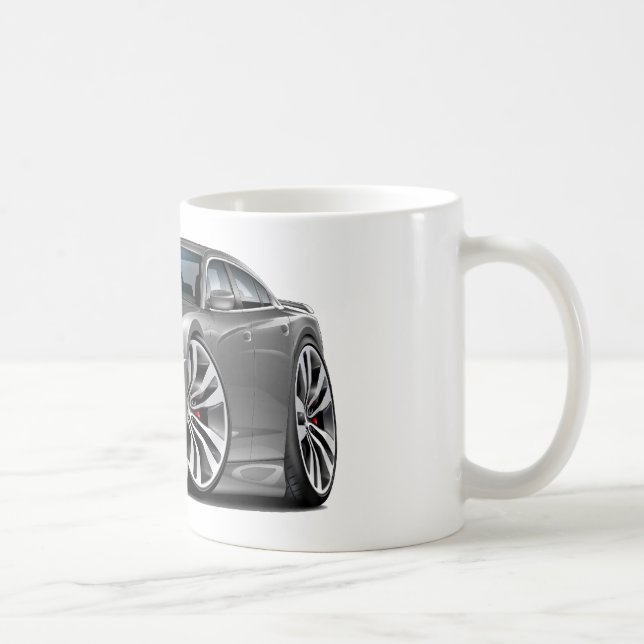 Taza De Café Coche del gris del cargador SRT8 de Dodge (Derecha)