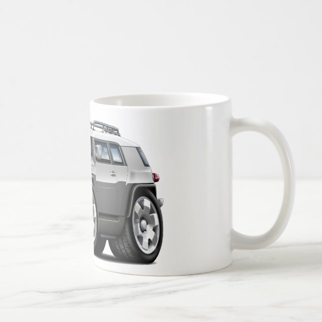 Taza De Café Coche del gris del crucero de FJ (Derecha)