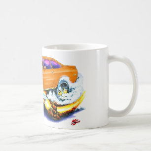 Taza De Café Coche del naranja de Chevy Vega