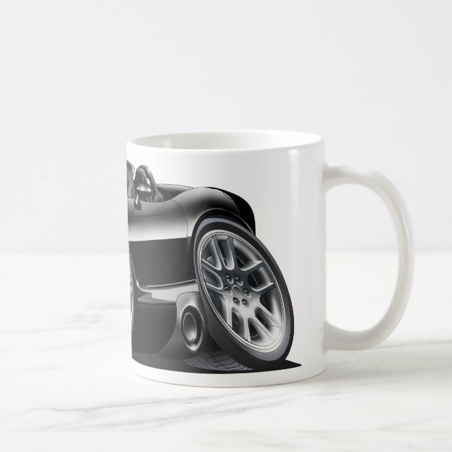 Taza De Café Coche del negro del automóvil descubierto de la (Derecha)