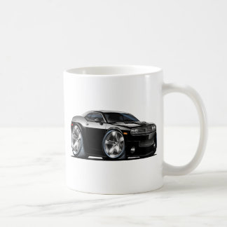 Taza De Café Coche del negro del desafiador de Dodge