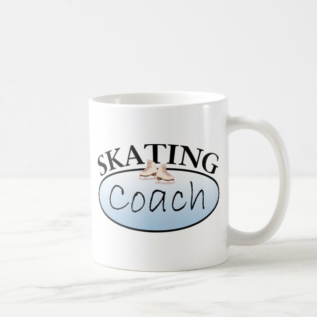 Taza De Café Coche del patinaje artístico (Derecha)