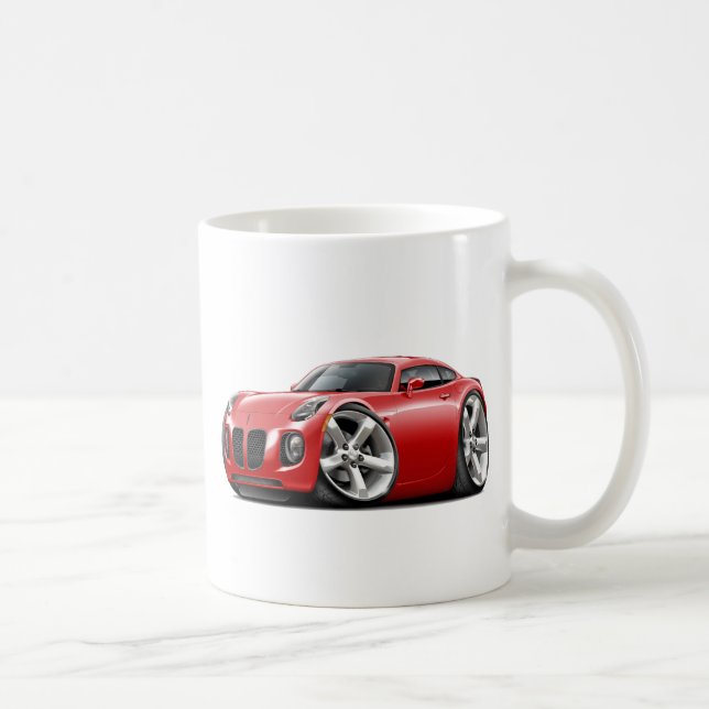 Taza De Café Coche del rojo del solsticio (Derecha)