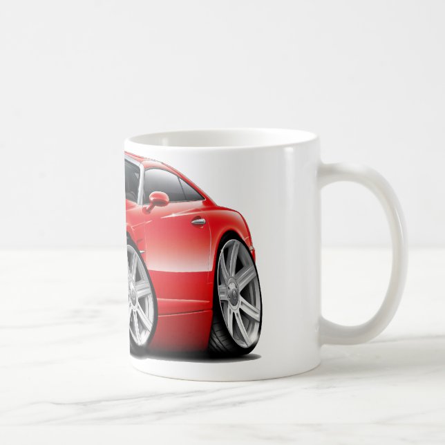Taza De Café Coche del rojo del tiroteo (Derecha)