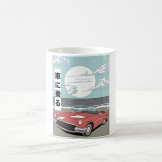 Taza De Café Coche deportivo retro