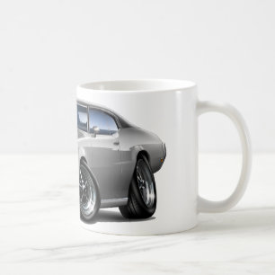 Taza De Café Coche gris 1970-72 del top del negro de Buick GS