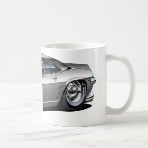 Taza De Café Coche Gris-Negro 1969 de Camaro