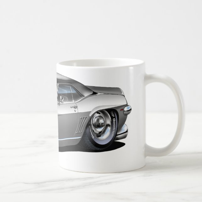 Taza De Café Coche Gris-Negro 1969 de Camaro (Derecha)