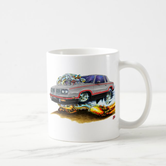 Taza De Café Coche Gris-Negro 1984-88 de Hurst Olds (Derecha)