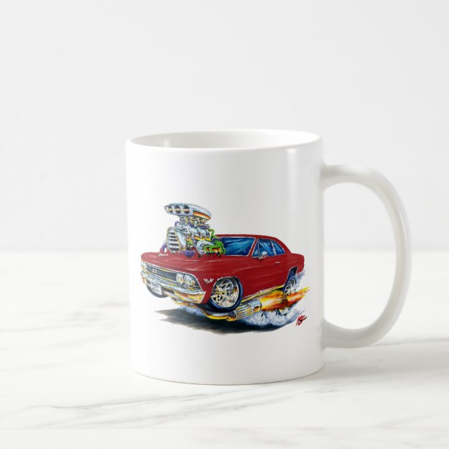 Taza De Café Coche marrón 1966 de Chevelle (Derecha)