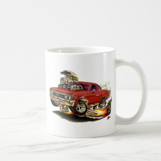 Taza De Café Coche marrón 1967 de Chevelle (Derecha)
