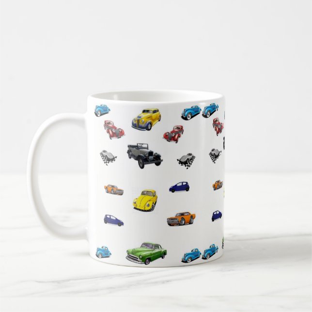 Taza De Café Coche Mug (Izquierda)