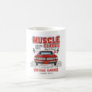 Taza De Café Coche muscular clásico