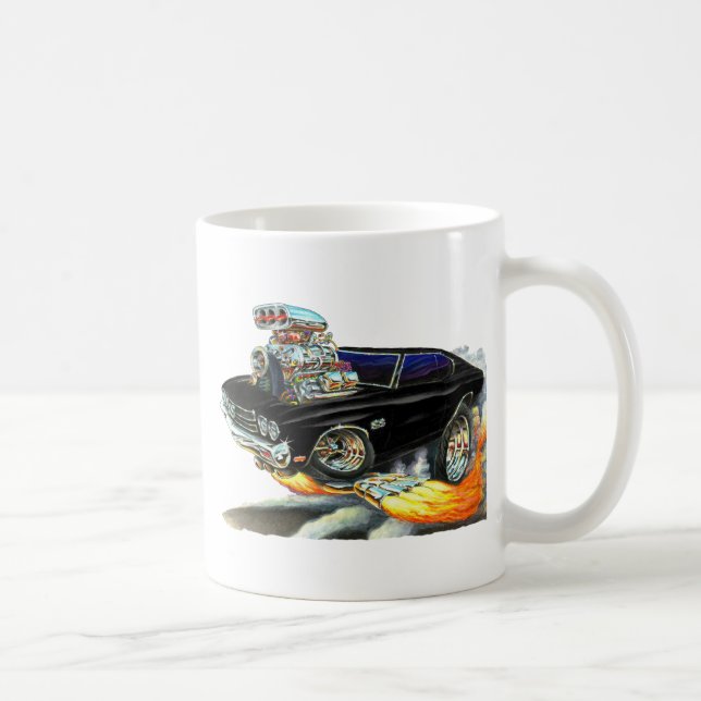 Taza De Café Coche negro 1970 de Chevelle (Derecha)