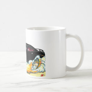 Taza De Café Coche negro 1970 de Plymouth Cuda