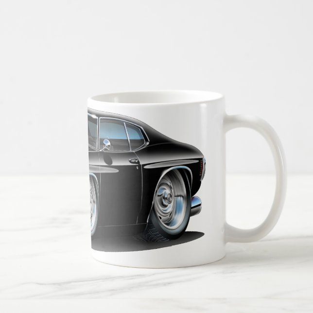 Taza De Café Coche negro 1971-72 de Chevelle (Derecha)