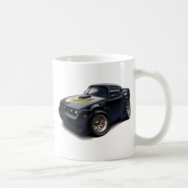 Taza De Café Coche negro 1979-81 del transporte (Derecha)