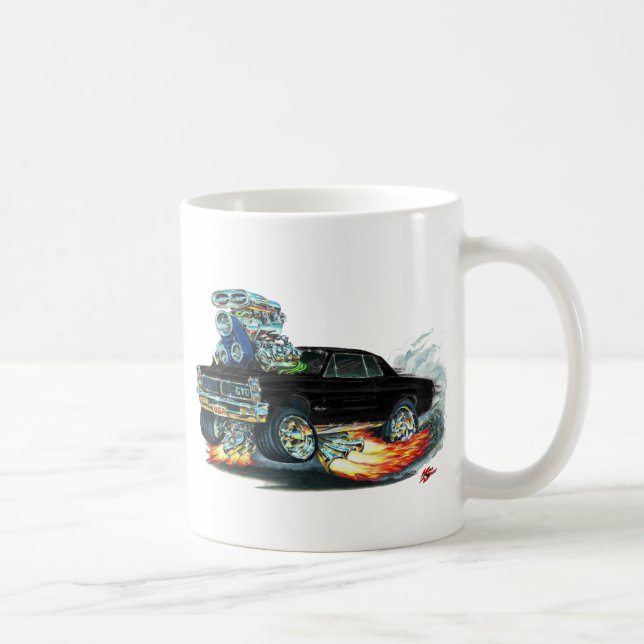Taza De Café Coche negro de 1965 GTO (Derecha)
