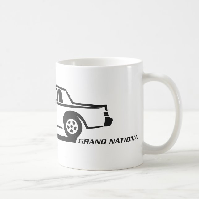 Taza De Café Coche negro de Buick Grand National (Derecha)