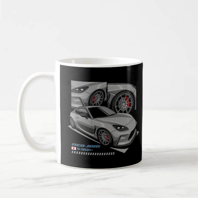 Taza De Café Coche Neo-Jdm Gray 86 (Izquierda)