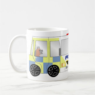 Taza De Café Coche policía Reino Unido
