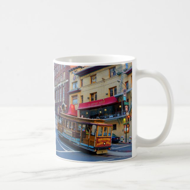 Taza De Café Coche por cable #5 Mug de San Francisco (Derecha)