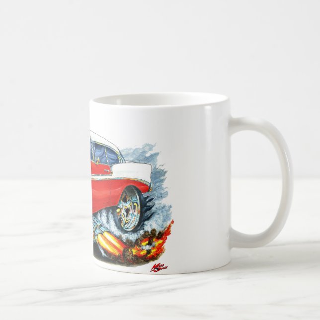 Taza De Café Coche rojo 1956 de Chevy 150-210 (Derecha)
