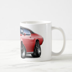Taza De Café Coche rojo 1970-72 del top del negro de Buick GS