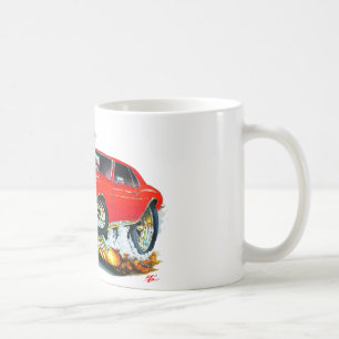 Taza De Café Coche Rojo-Negro 1968 de Camaro