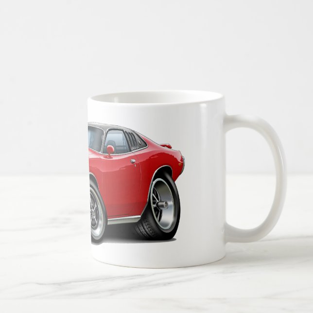 Taza De Café Coche Rojo-Negro 1973-74 del SE del cargador (Derecha)