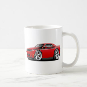 Taza De Café Coche Rojo-Negro 2009-11 del RT del desafiador