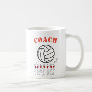 Taza De Café Coche temático del equipo de la bola del Netball