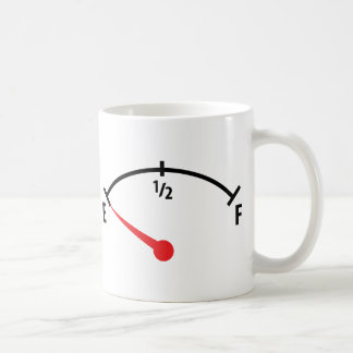Taza De Café coche vacío del indicador de indicador del