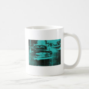 Taza De Café Coche verde