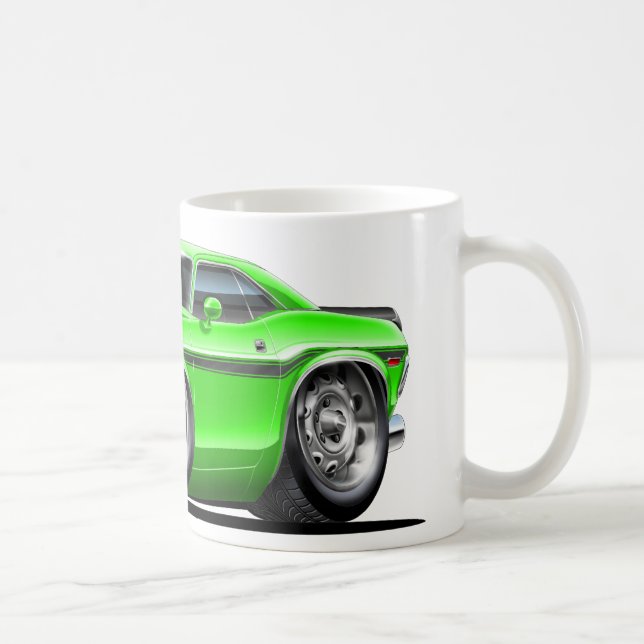 Taza De Café Coche verde 1970-72 del desafiador (Derecha)