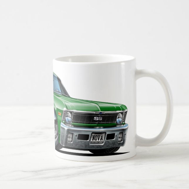 Taza De Café Coche verde de Chevy Nova (Derecha)