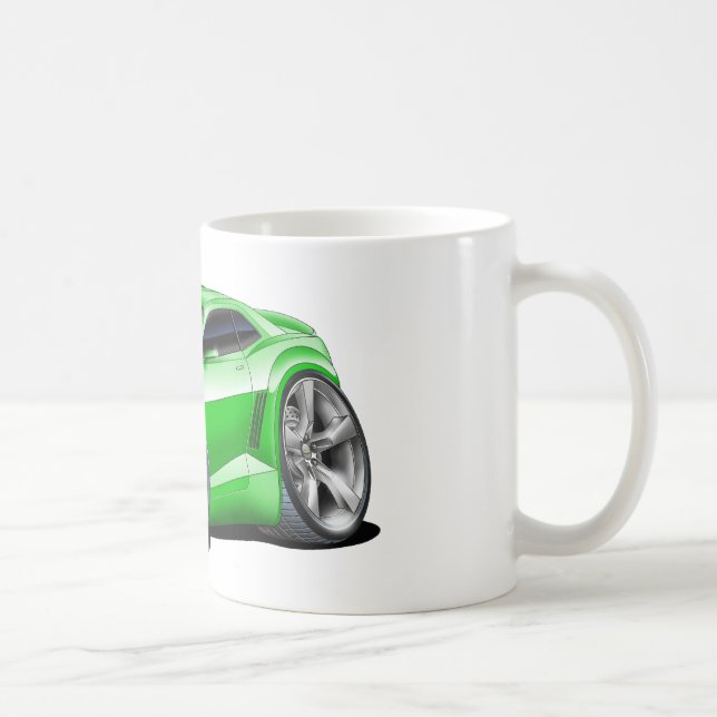 Taza De Café Coche Verde-Negro 2010-11 de Camaro (Derecha)