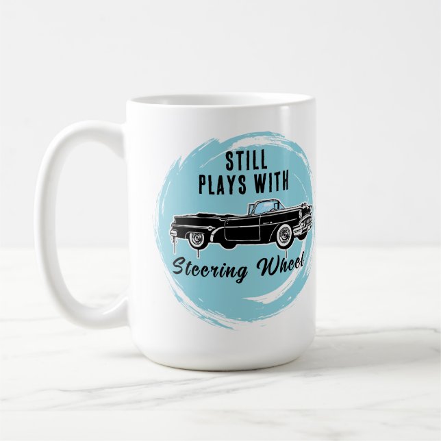 Taza De Café coche vintage (Izquierda)
