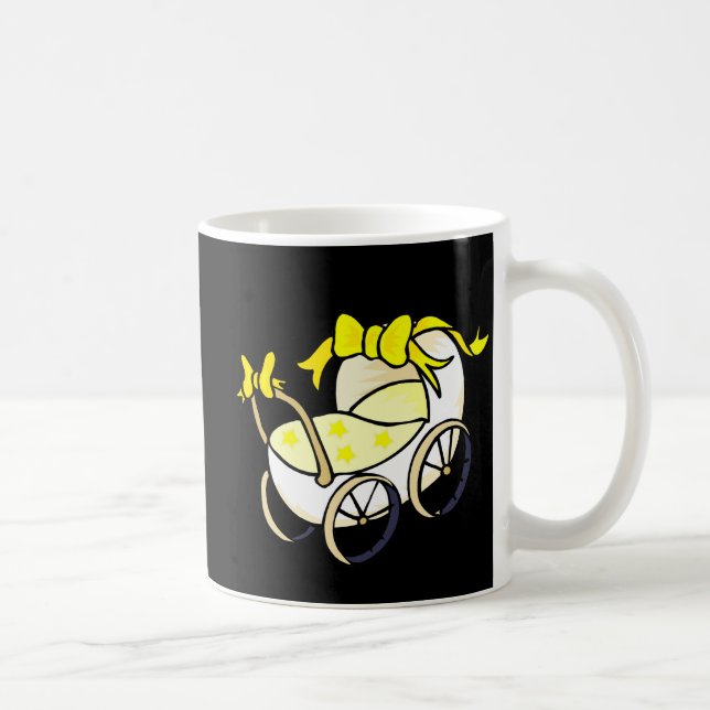 Taza De Café Cochecillo amarillo (Derecha)
